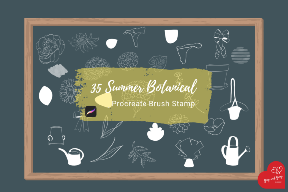 Bringing Summer to Life: A Practical Guide to the Procreate Brush Stamp Summer Botanical Collection
