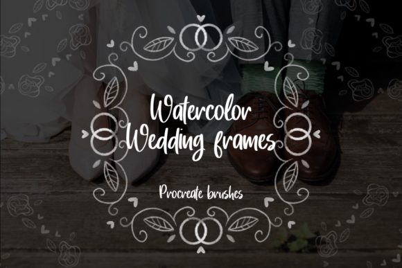 Elevating Your Design Workflow with Watercolor Wedding Frames
