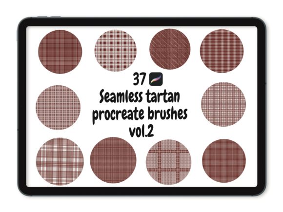 Evaluating 37 Seamless Tartan Procreate Vol.2 for Digital Pattern Design