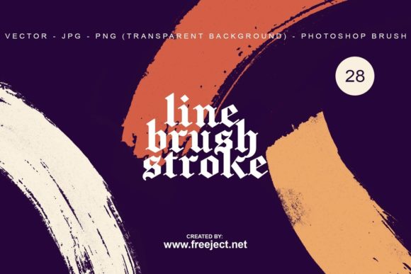 Line Brush Stroke Vector, PNG, and Brush Assets
