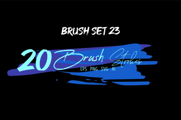 Mastering Digital Expression with the Ink Brush Abstract Ink Art Brush Set 23
