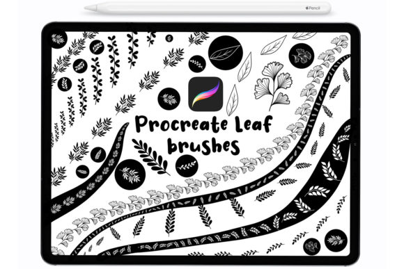 Procreate Leaves: Natural Digital Art Brushes