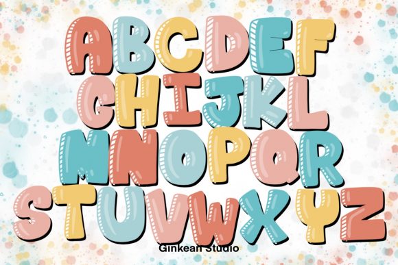 Streamlining Your Creative Workflow with the 26 Alphabets Brush Stamp Procreate Set