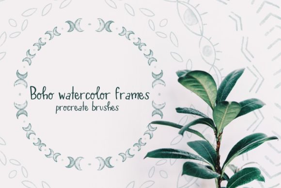 Unlocking Creative Potential: A Guide to Watercolor Boho Frames and Professional Procreate Brushes