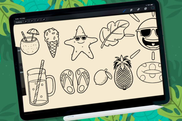 Unlocking Creative Potential with the Summer Brush Stamp Collection