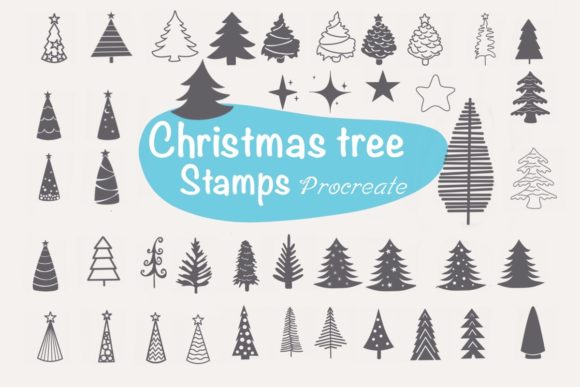 Unlocking Holiday Creativity with Christmas Tree Procreate Stamps